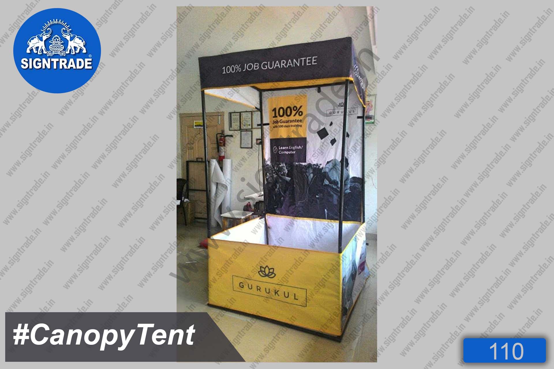 Gurukul Job Consultancy - Canopy Tent, Flat Roof Tent