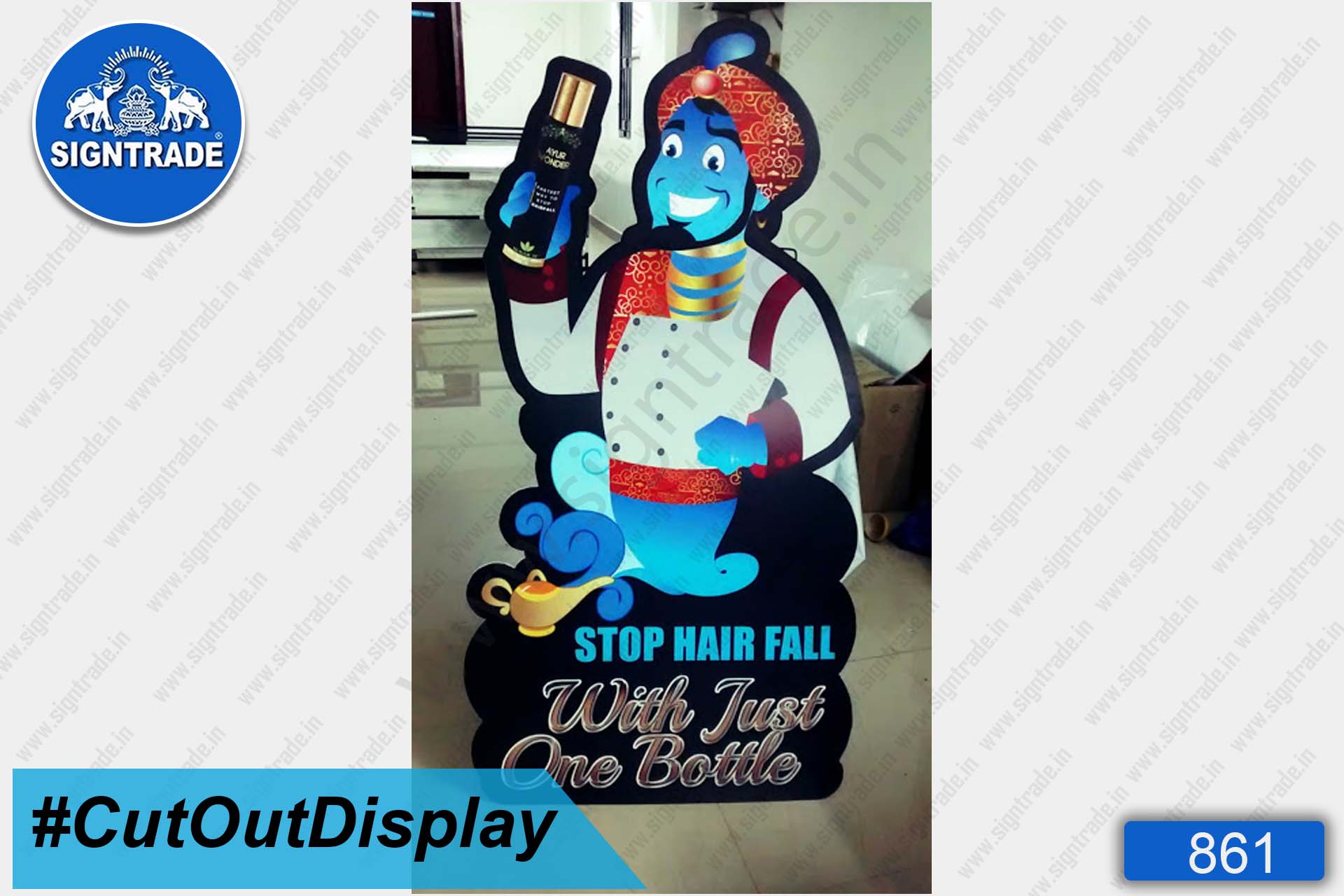 Cut Out Display Stand