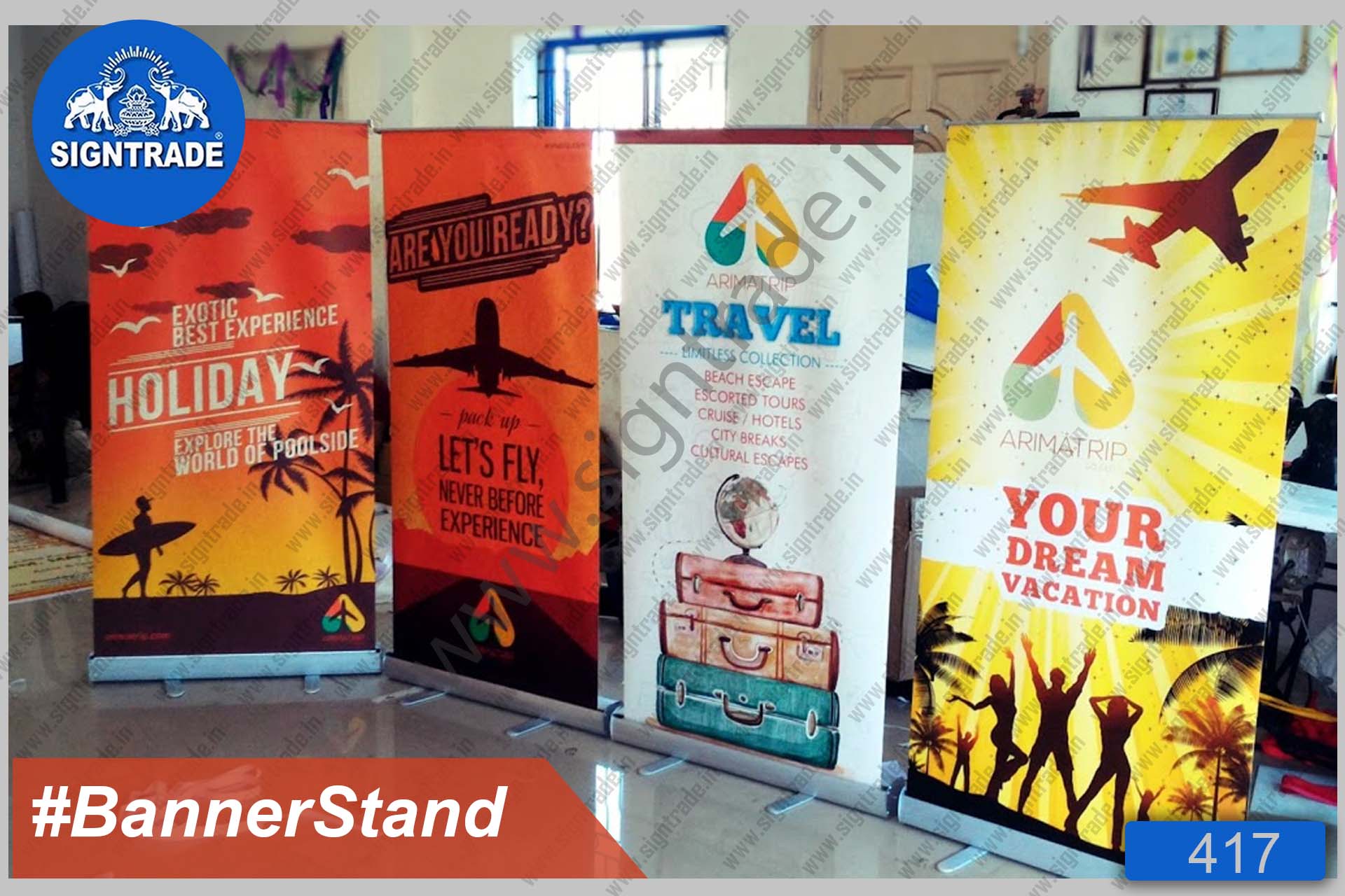 Travel - Roll Up Banner Stand