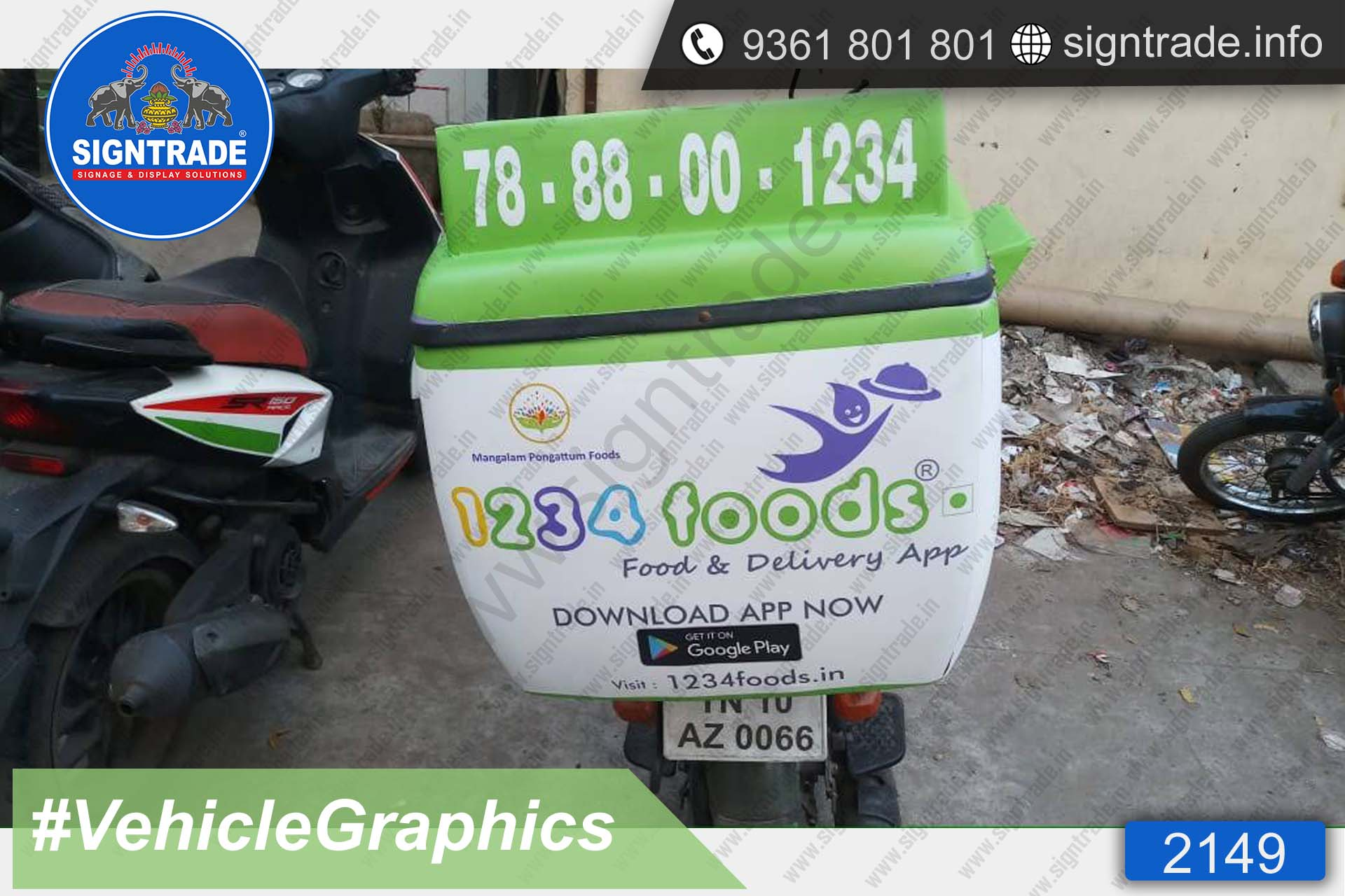 1234 FOODS VEHICLE GRAPHICS