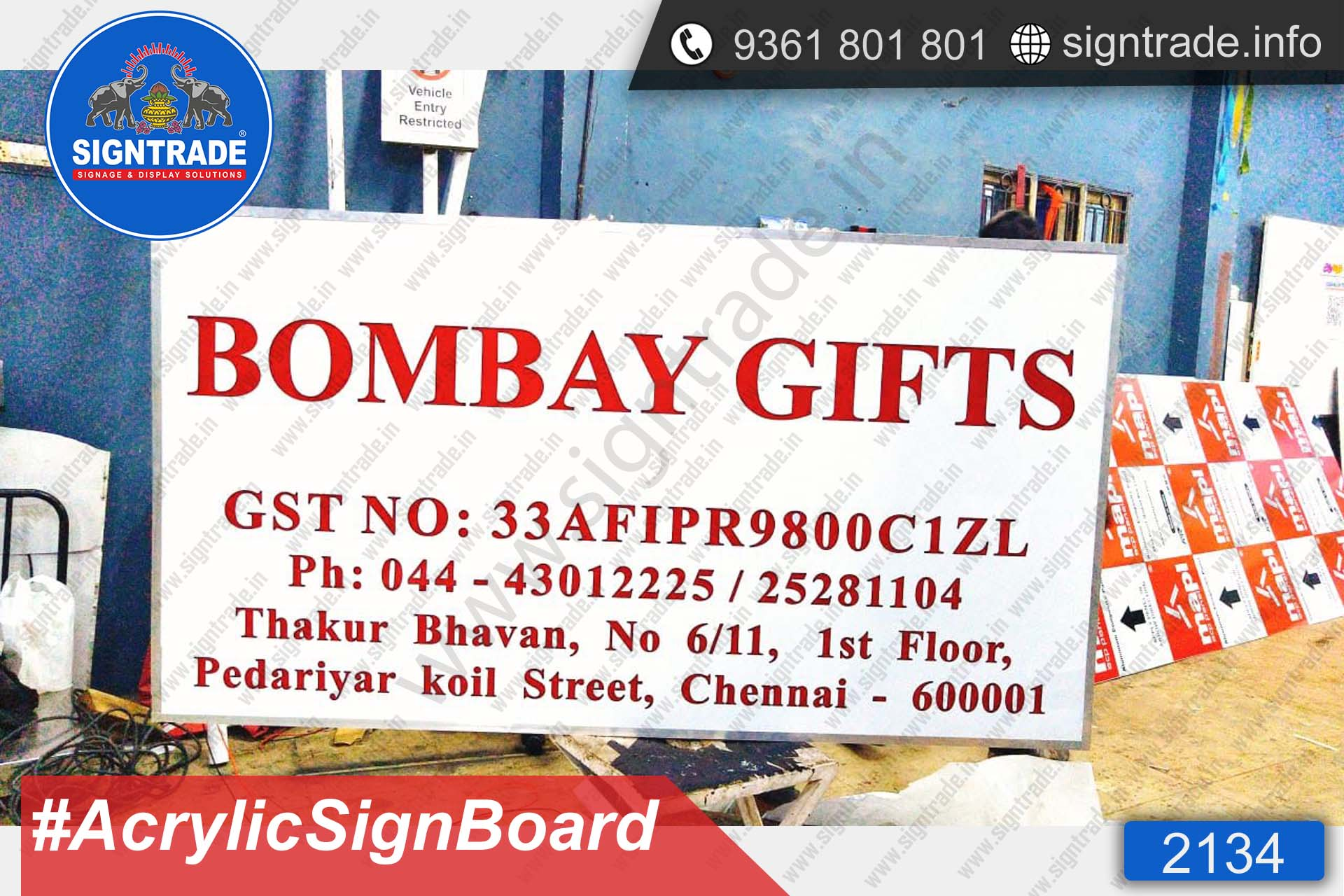 Bombay gifts Acrylic Sign Board