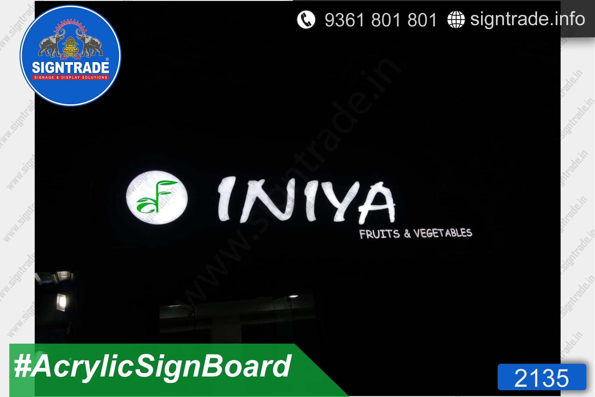 Iniya Sign Board