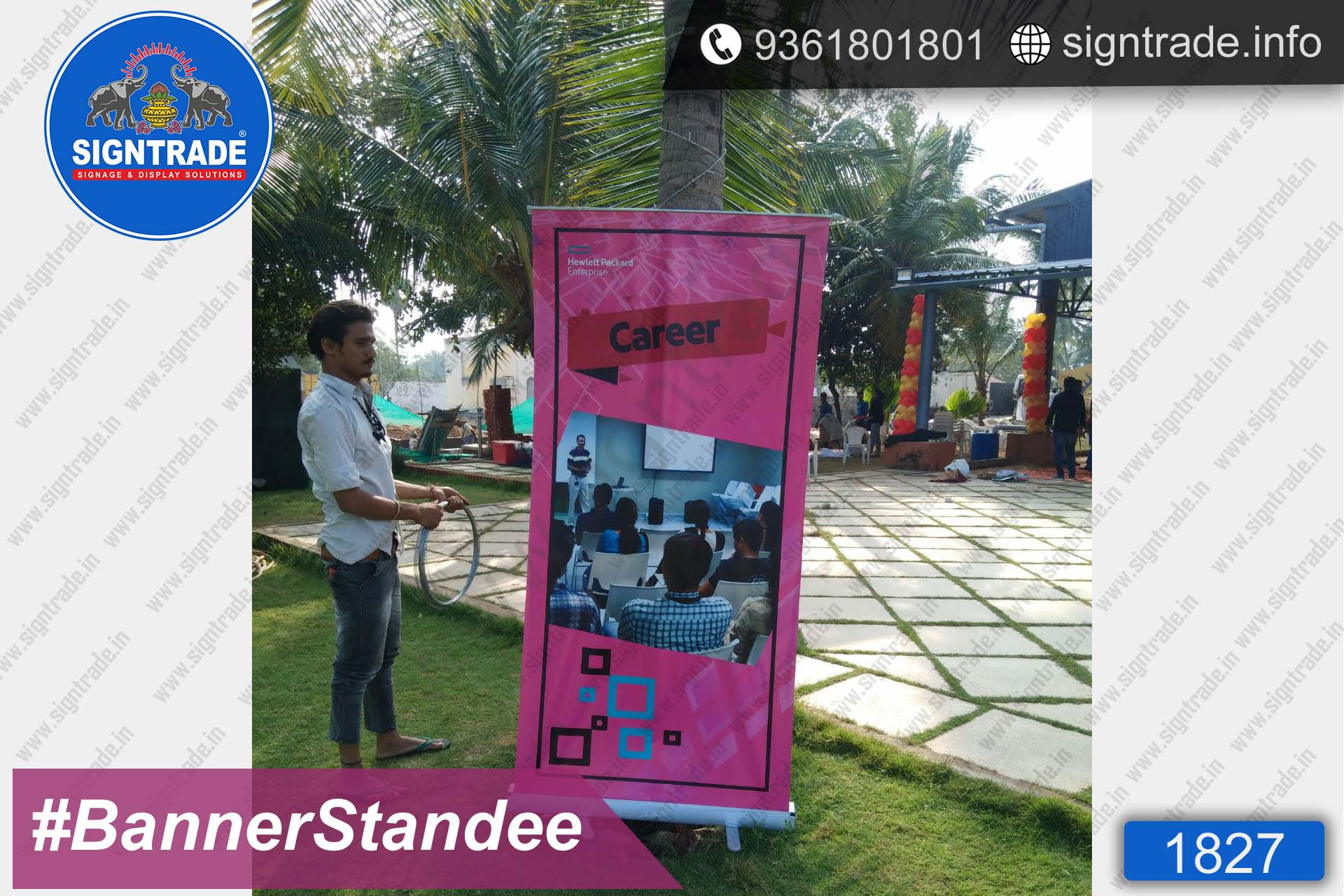 hpenterprise banner standee