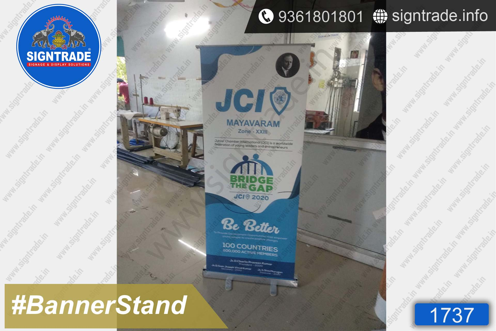 jci mayavaram standee