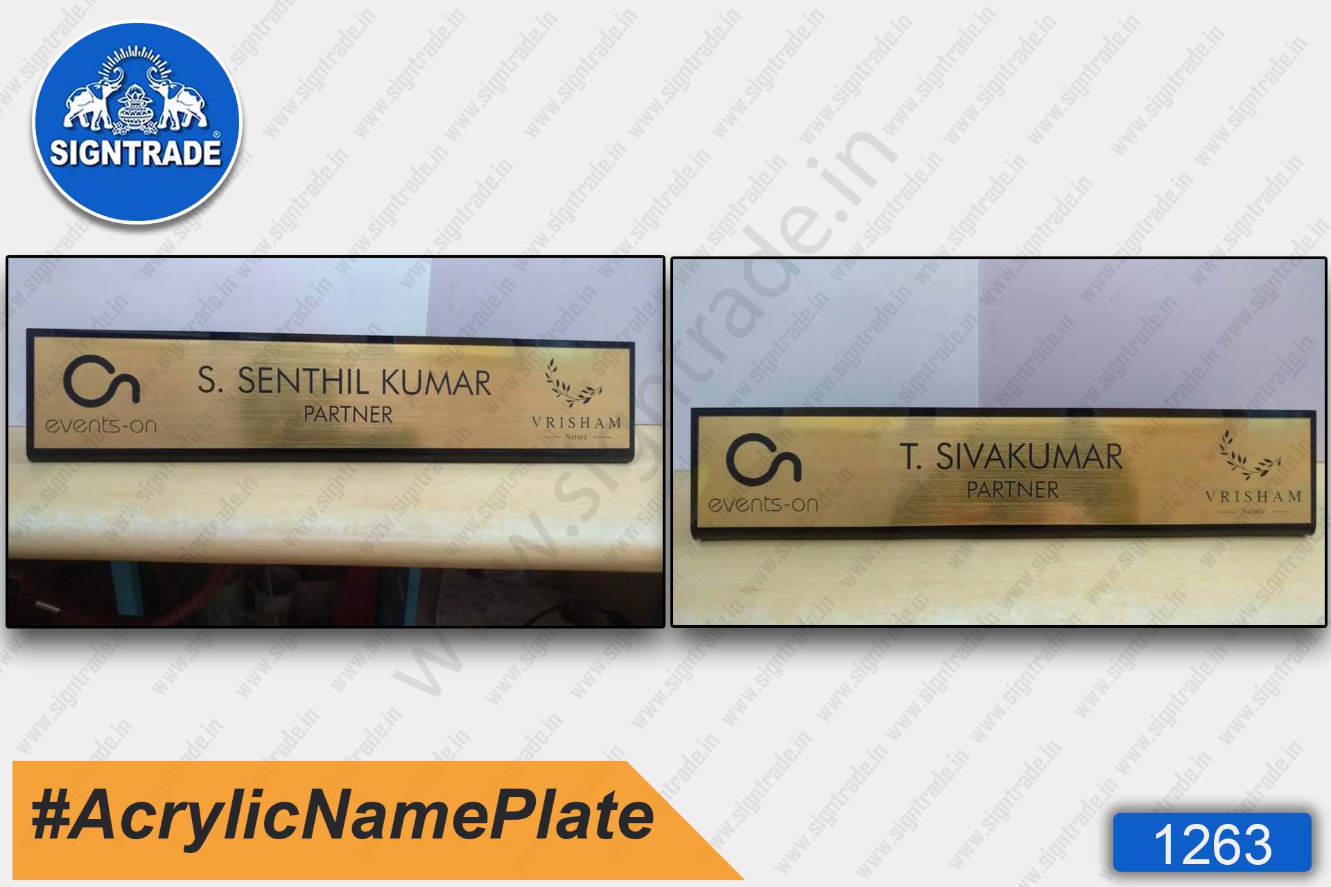 Acrylic Name Plate