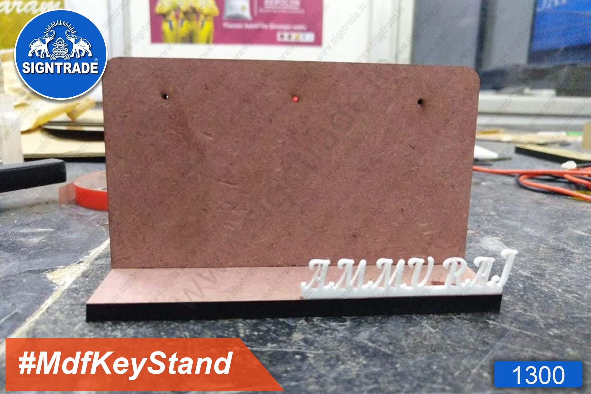 MDF Keychain Stand (Ammu Raj)