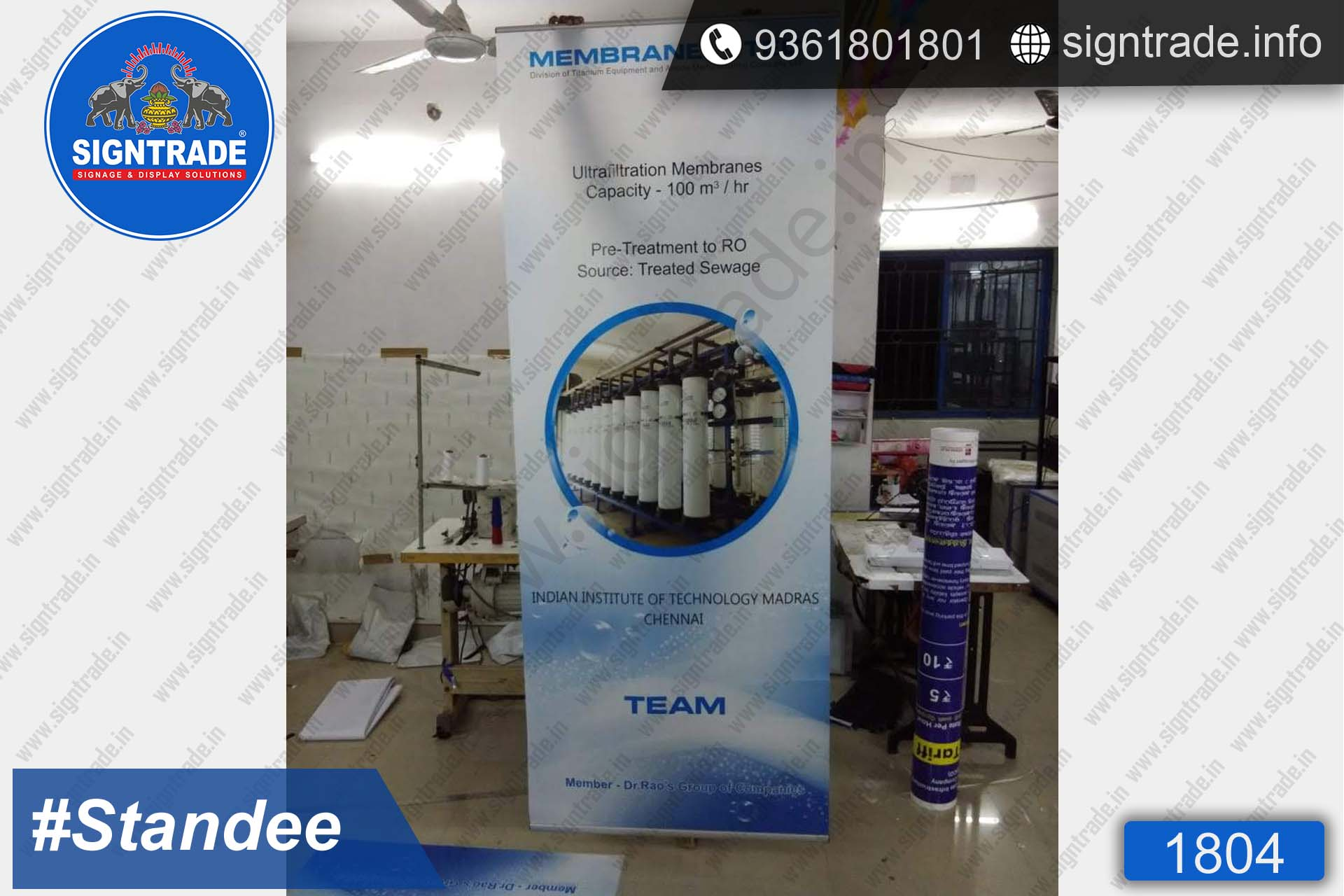 membrane hitec standee