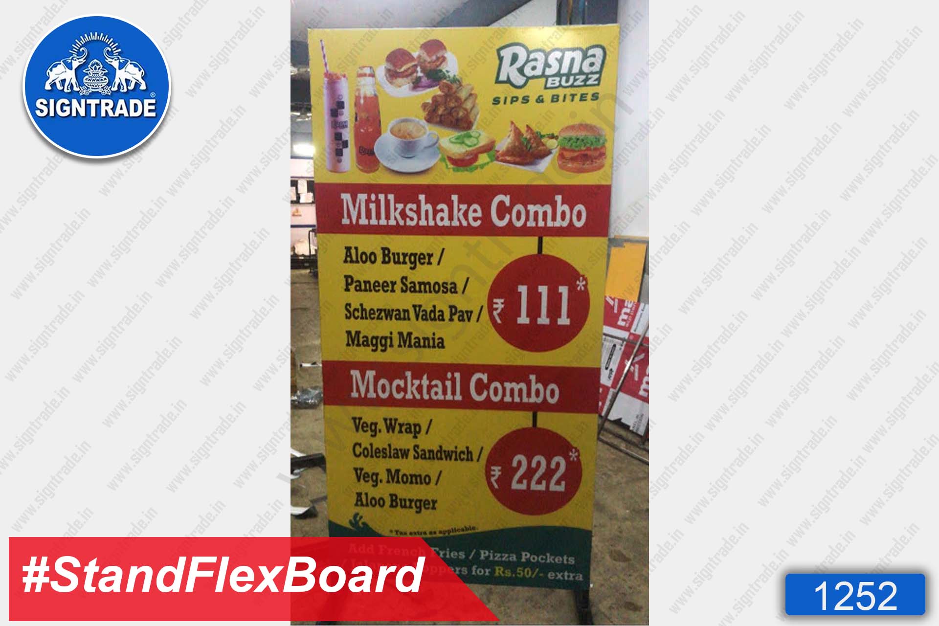 stand up flex board