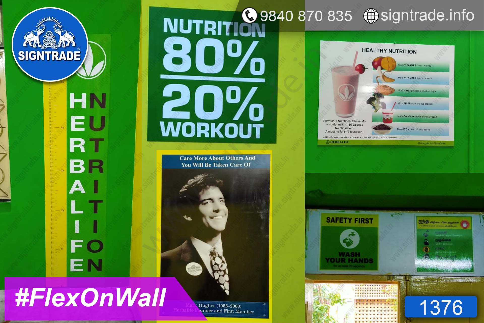 Physiotherapy Clinic - Chennai - SIGNTRADE - Wall Graphics - Digital Printing Services in Chennai