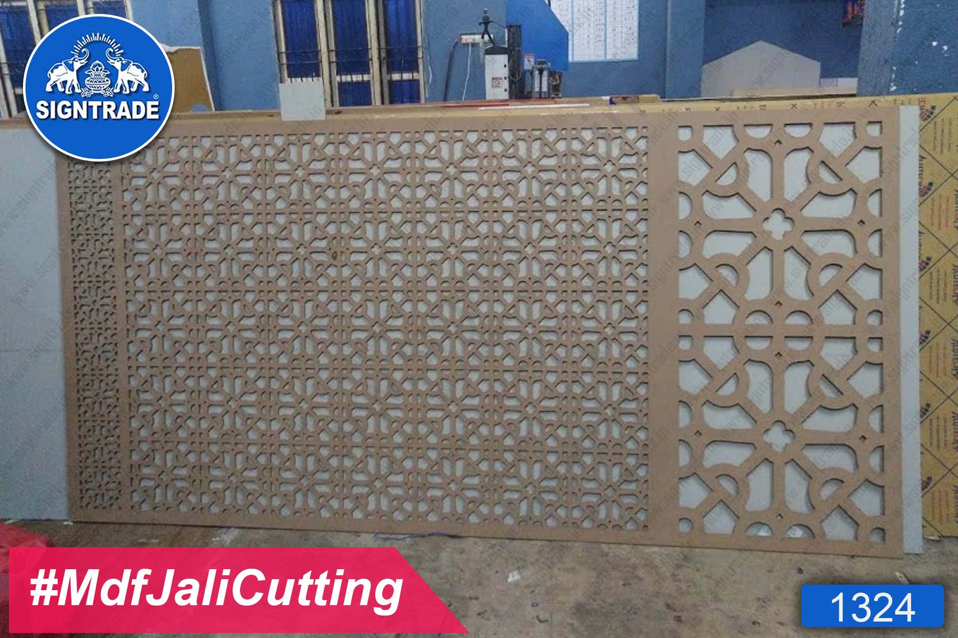 MDF Jali Cutting