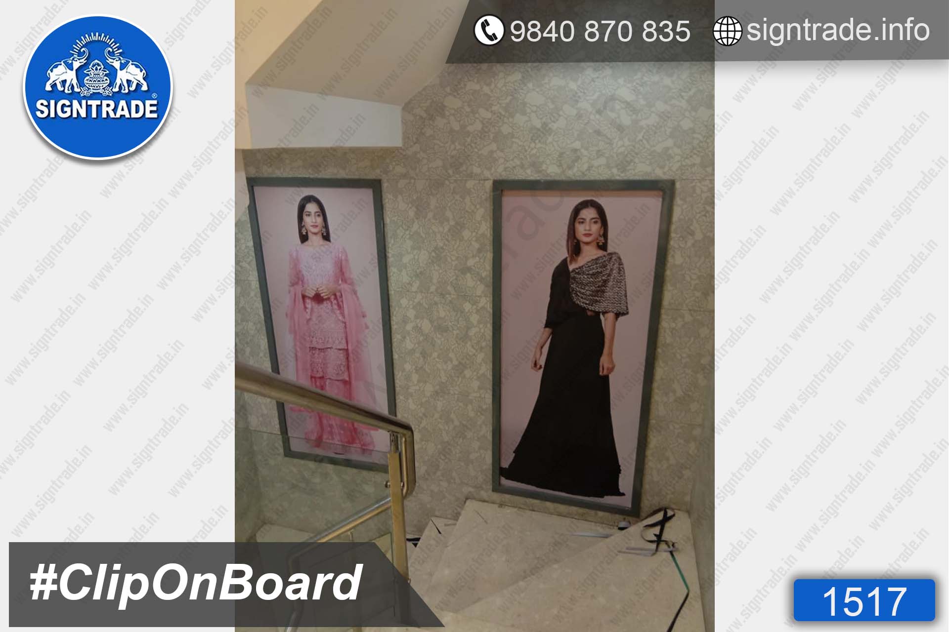 Kay The Fashion Bay, Mount Road, Chennai - SIGNTRADE - Customised Clip On Board Manufacturers in Chennai