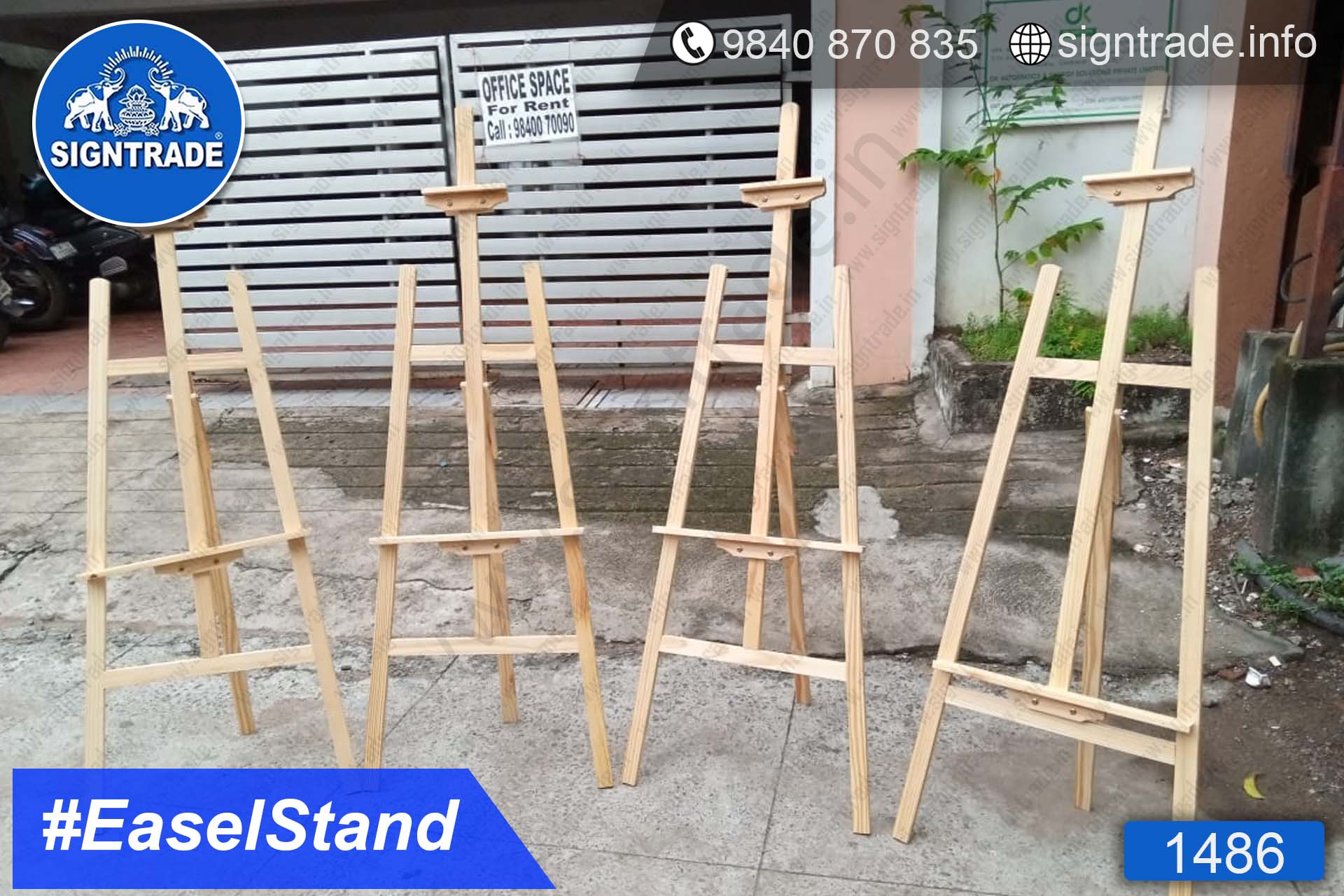 Easel Stand, Chennai - SIGNTRADE - Promotional Easel Stand Manufacturers in Chennai