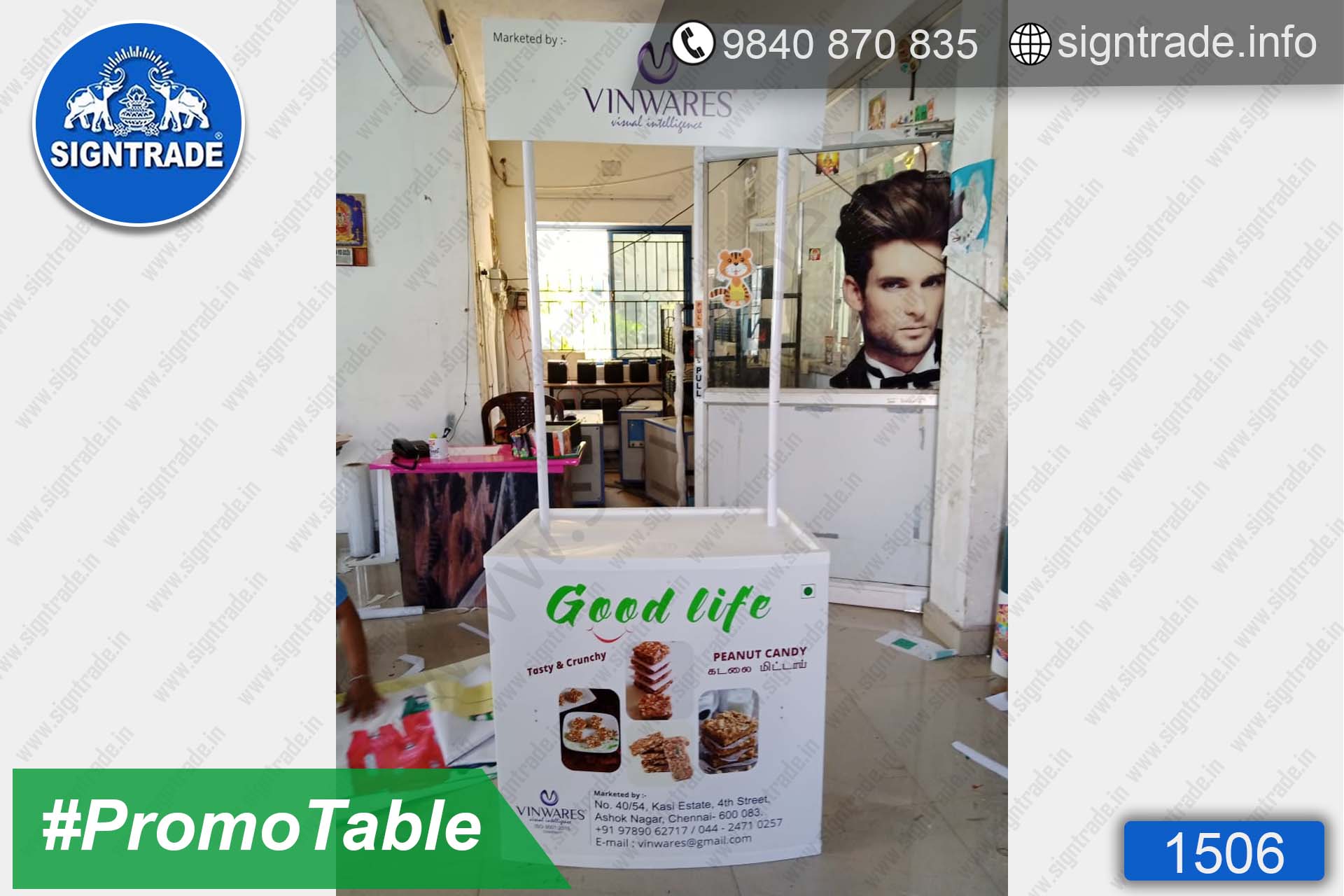 VINWARES Peanut Candy, Ashok Nagar, Chennai - SIGNTRADE - Promotional Table Manufactures in Chennai