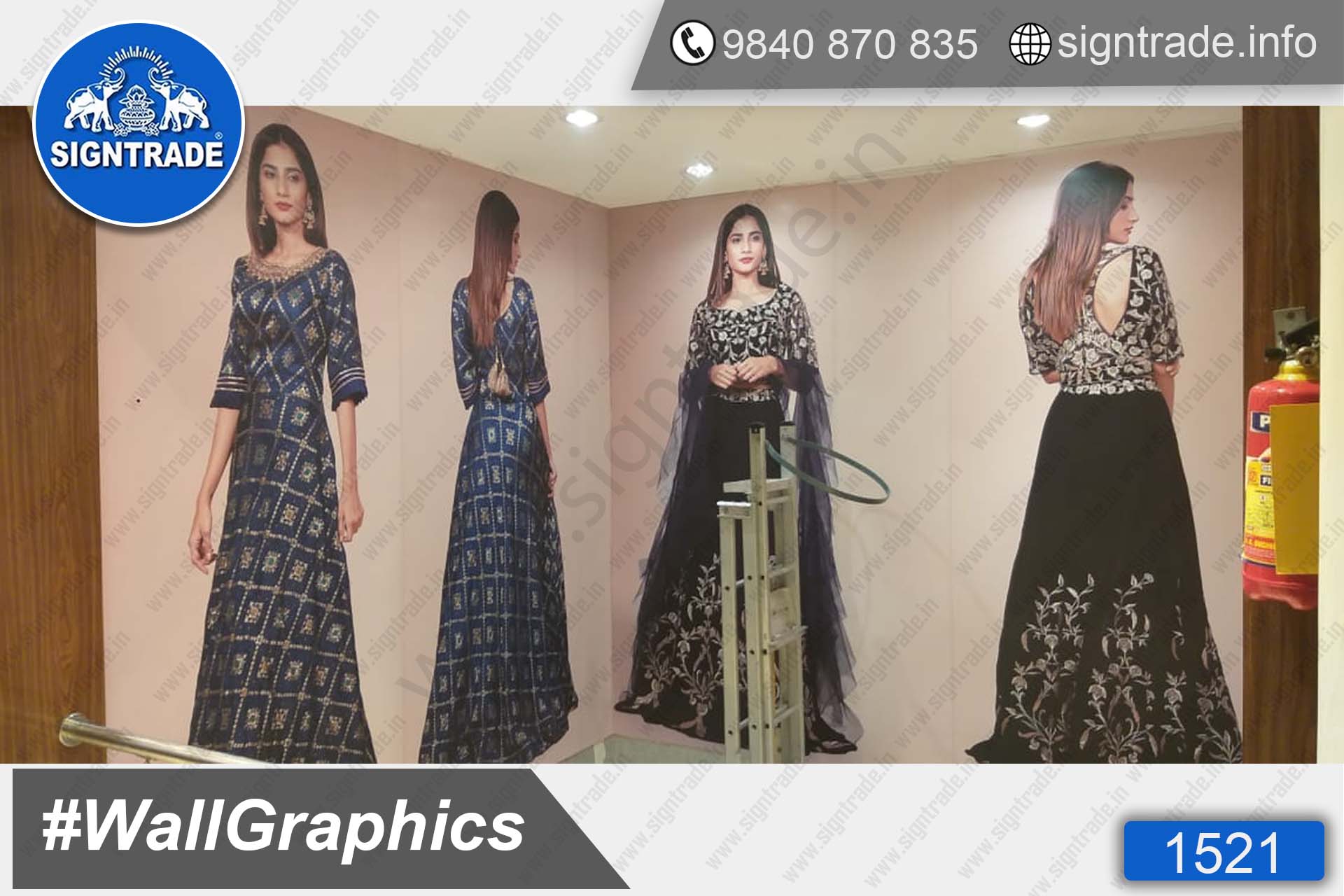 Kay The Fashion Bay, Mount Road, Chennai - SIGNTRADE - Door Graphics, Vinyl Graphics, Vinyl Printing Service in Chennai