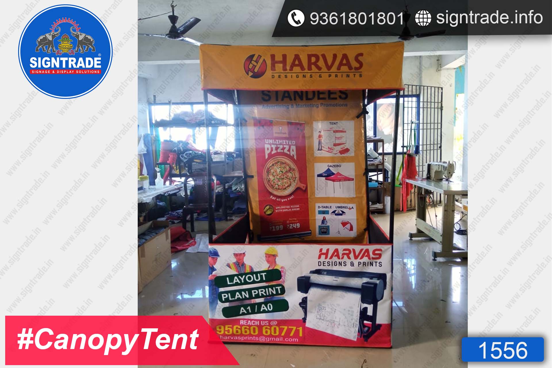 Harvas Designs & Prints - SIGNTRADE - Canopy Tent Manufactures in Chennai