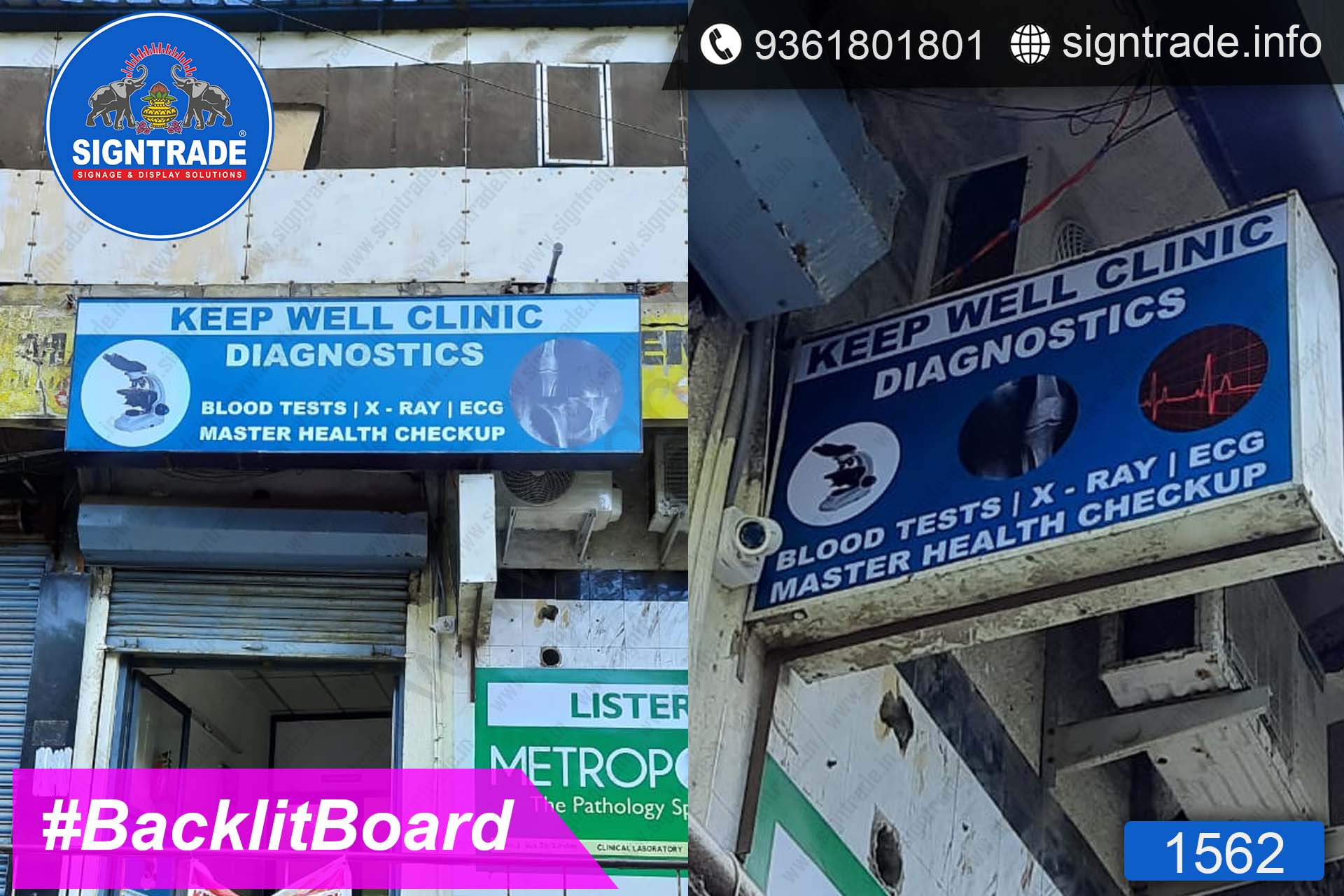 KEEP WELL CLINIC, Purasaiwakkam, Chennai - SIGNTRADE - Digital Flex Printing Service - Backlit Flex Board Manufacturers in Chennai