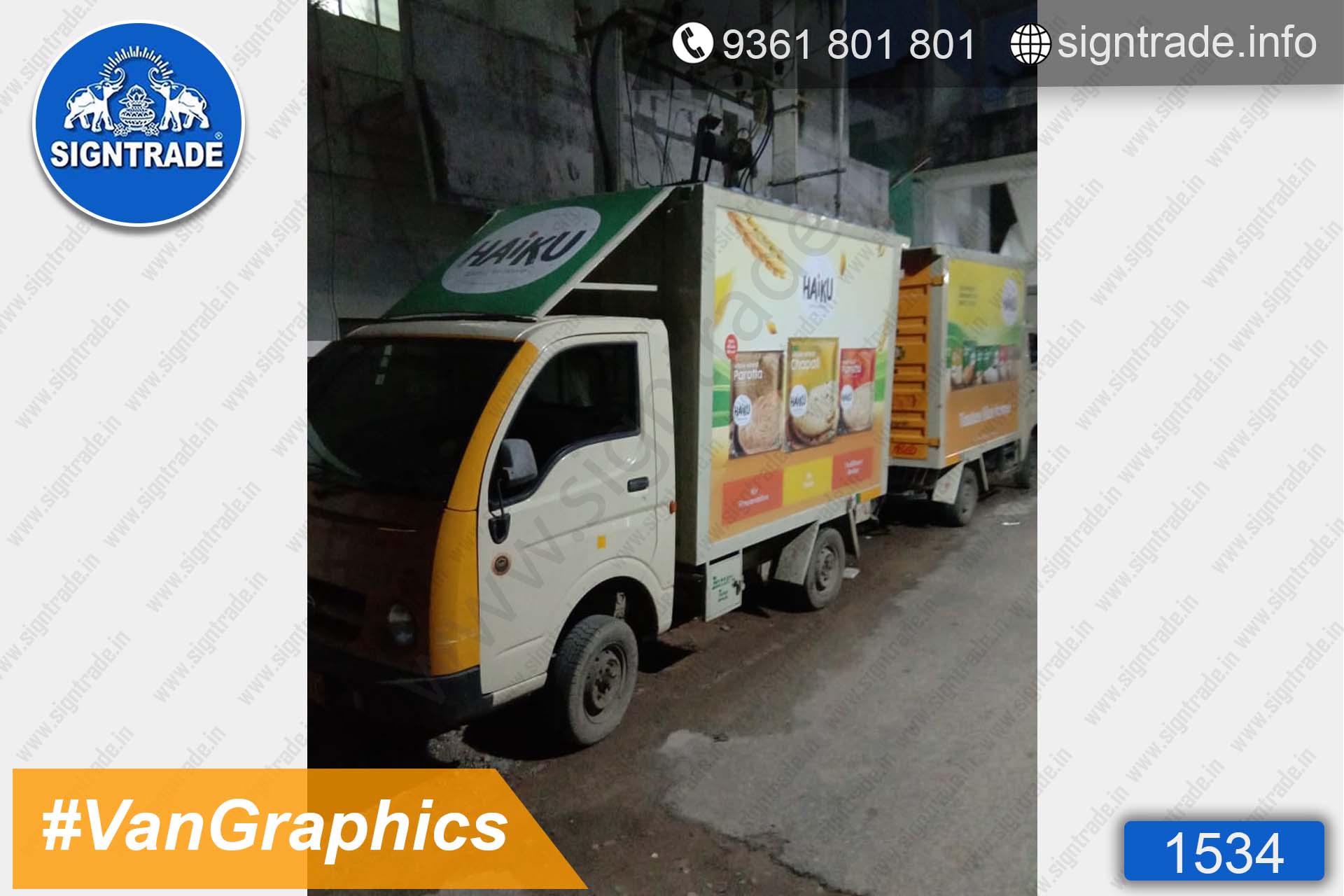 AK Foods, Chennai - SIGNTRADE - Vinyl, Stickers, Van Graphics, Vehicle Graphics and Wraps Service Provider in Chennai