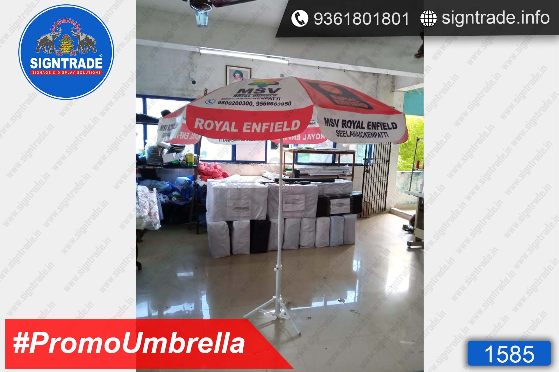 MSV Royal Enfield, Seelanaickenpatti, Chennai - SIGNTRADE - Promotional Umbrella Manufactures in Chennai