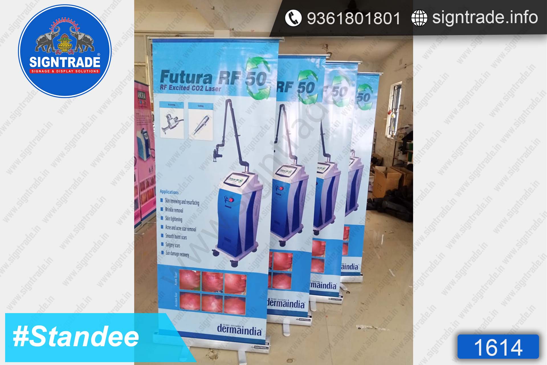 Futura RF 50 - SIGNTRADE - Rollup Banner Stand Manufactures in Chennai