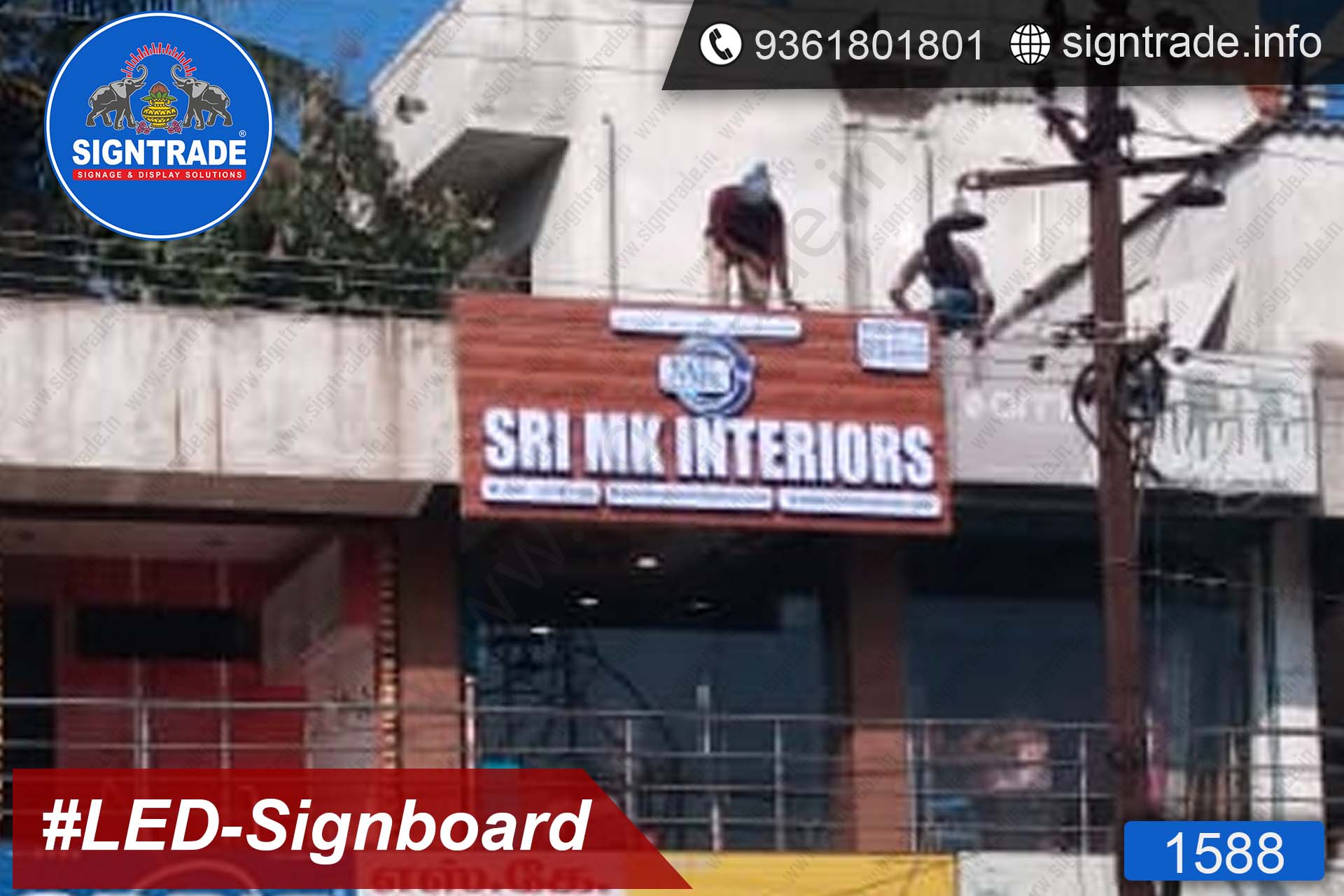 Sri MK Interiors, Chennai - SIGNTRADE - Acrylic, LED Sign Board Manufacturers in Chennai