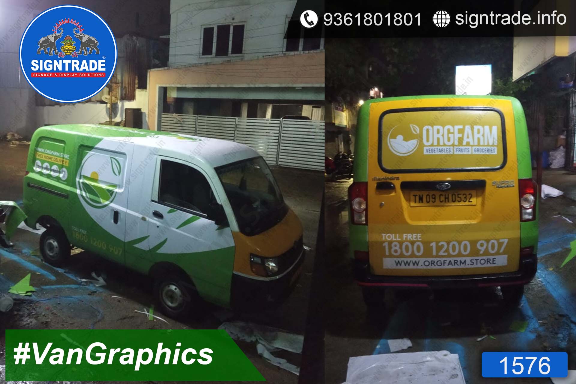 Orgfarm, Chennai - SIGNTRADE - Vinyl, Stickers, Van Graphics, Vehicle Graphics and Wraps Service Provider in Chennai