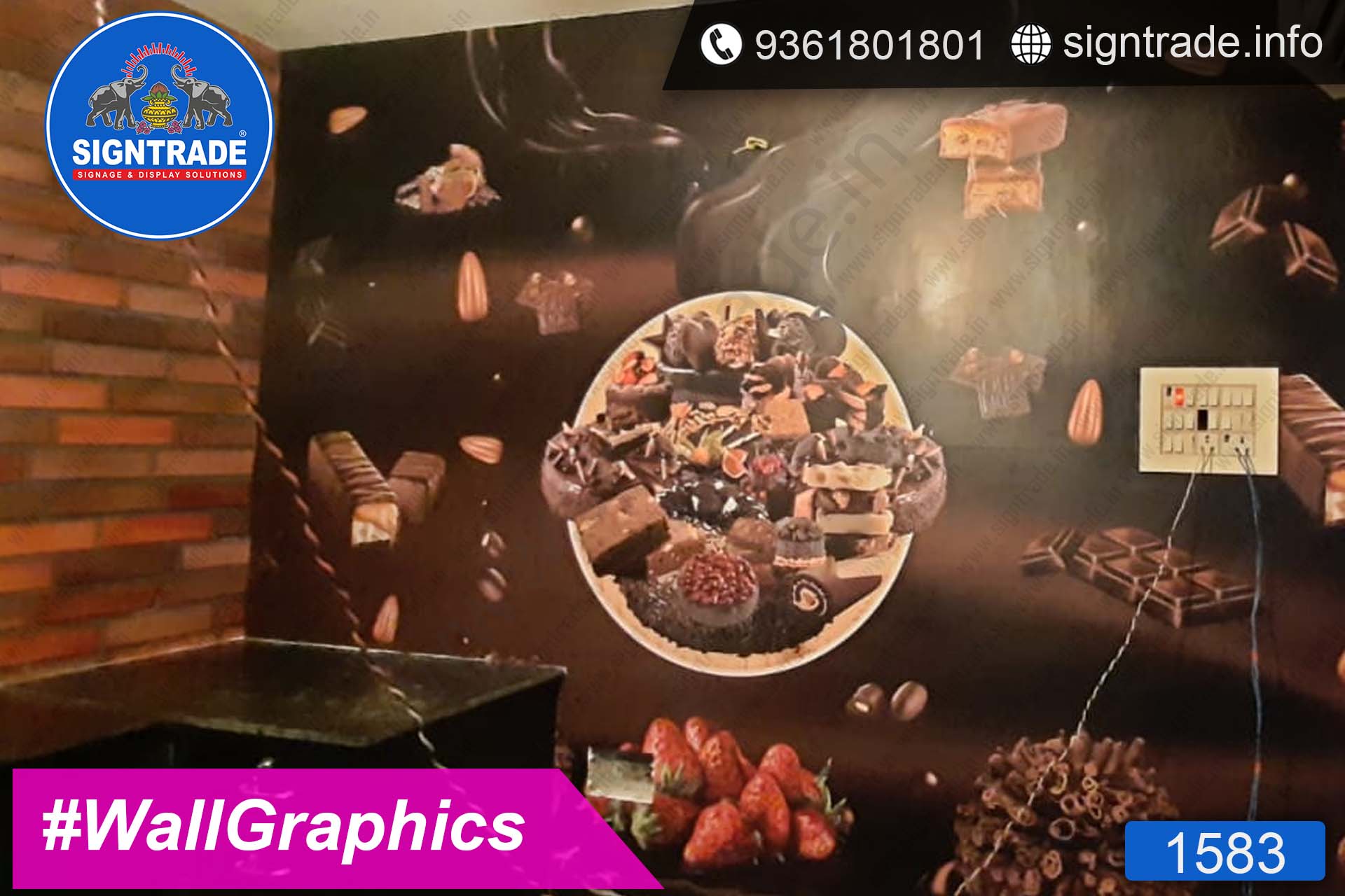 Cakes and Berrys, Santhosapuram, Chennai - SIGNTRADE - Wall Graphics, Vinyl Graphics, Vinyl Printing Service in Chennai