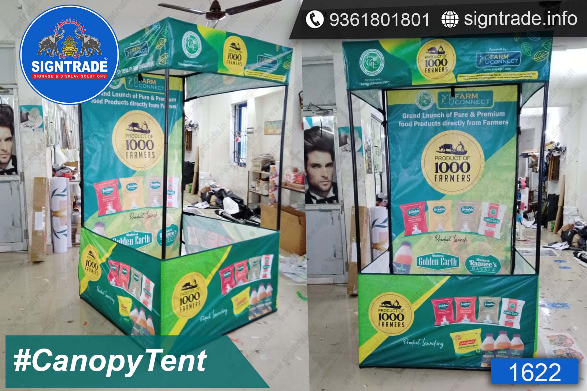 Farm Connect - Canopy Tent - SIGNTRADE - Promotional Canopy Tent Manufacturers in Chennai