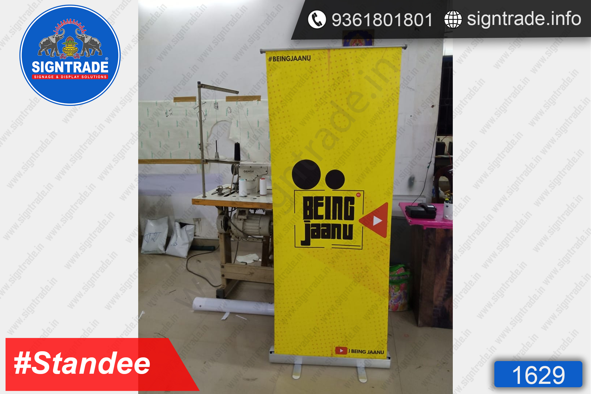 Being Jaanu - Rollup Banner Stand - SIGNTRADE - Rollup Banner Stand Manufactures in Chennai