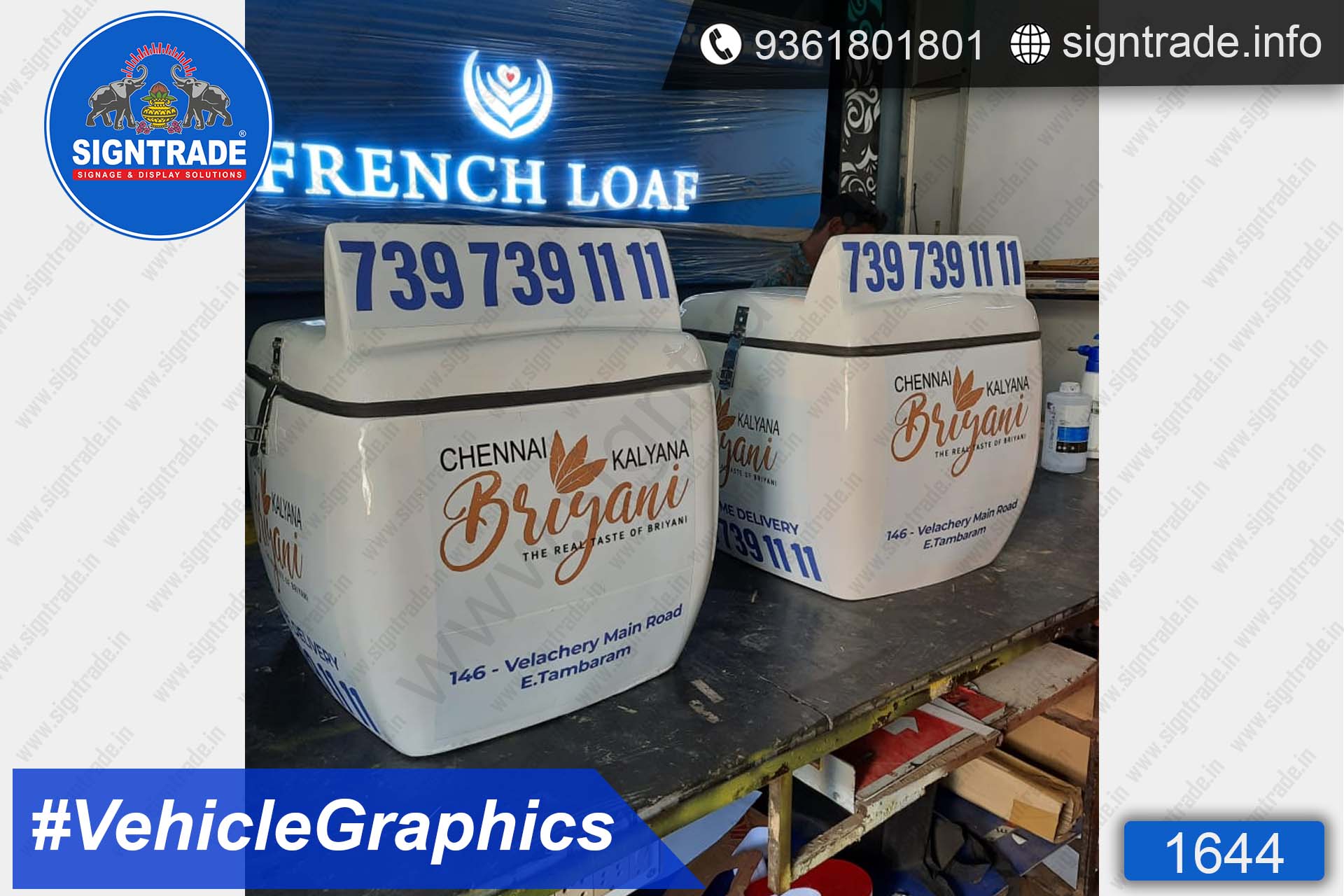 Chennai Kalyana Briyani, Chennai - SIGNTRADE - Vinyl Printing, Bike Graphics Service in Chennai