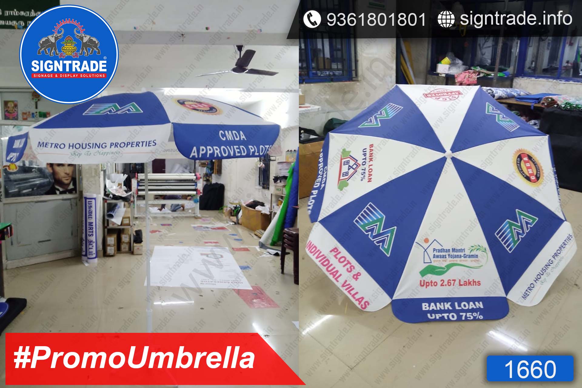 Metro Housing Properties, Chennai - SIGNTRADE - Promotional Umbrella Manufactures in Chennai