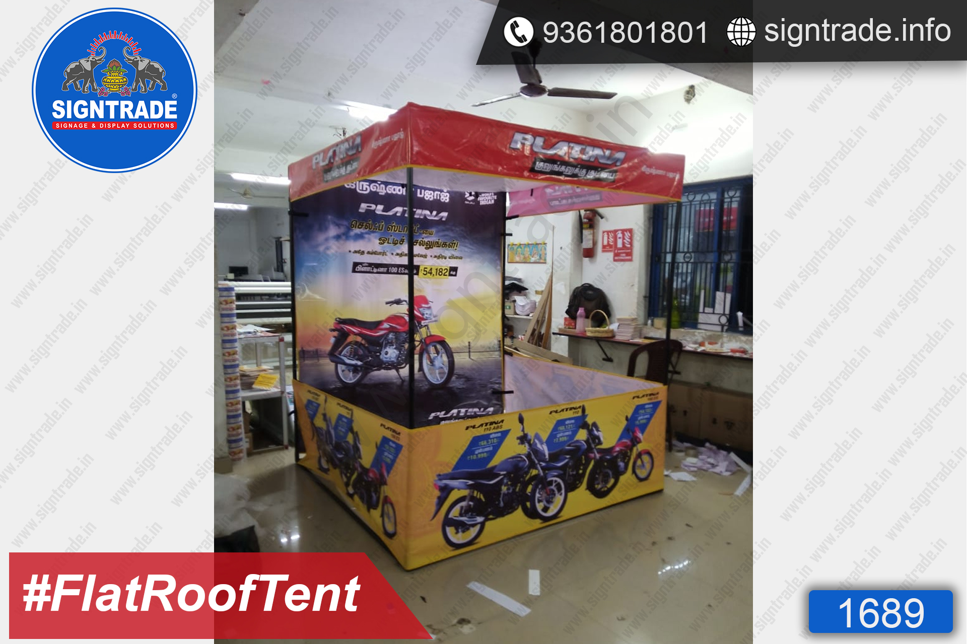 Krishna Bajaj - Canopy Tent - SIGNTRADE - Promotional Canopy Tent Manufacturers in Chennai