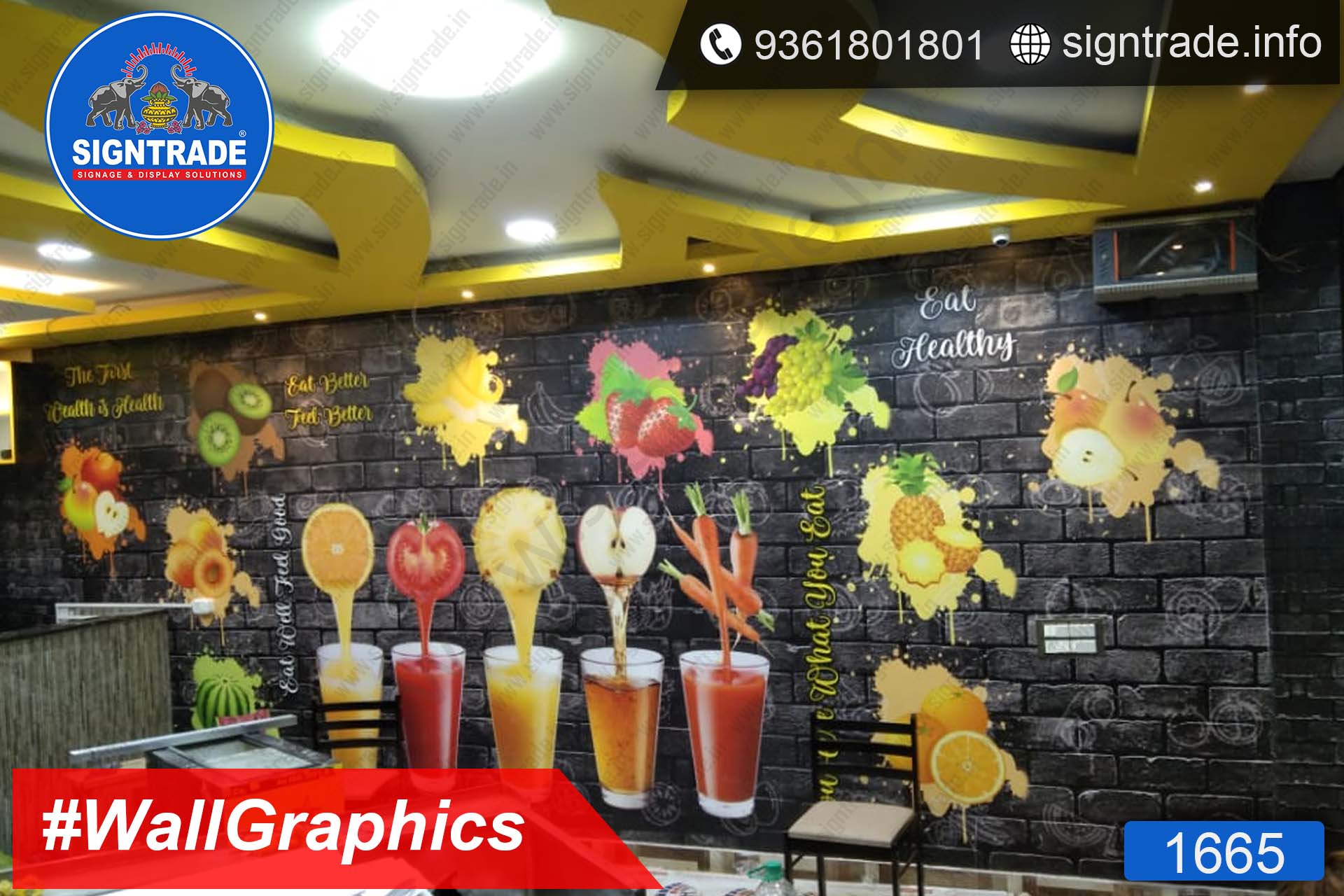 Shop Interior Vinyl Graphics