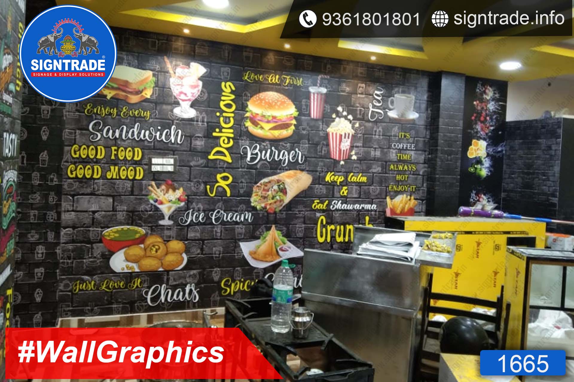 Shop Interior Vinyl Graphics