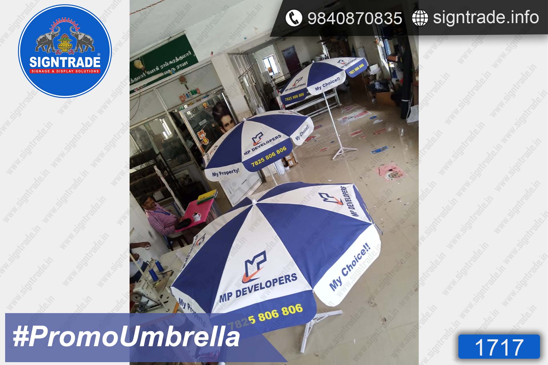 MP Developers, Chennai - SIGNTRADE - Promotional Umbrella Manufactures in Chennai