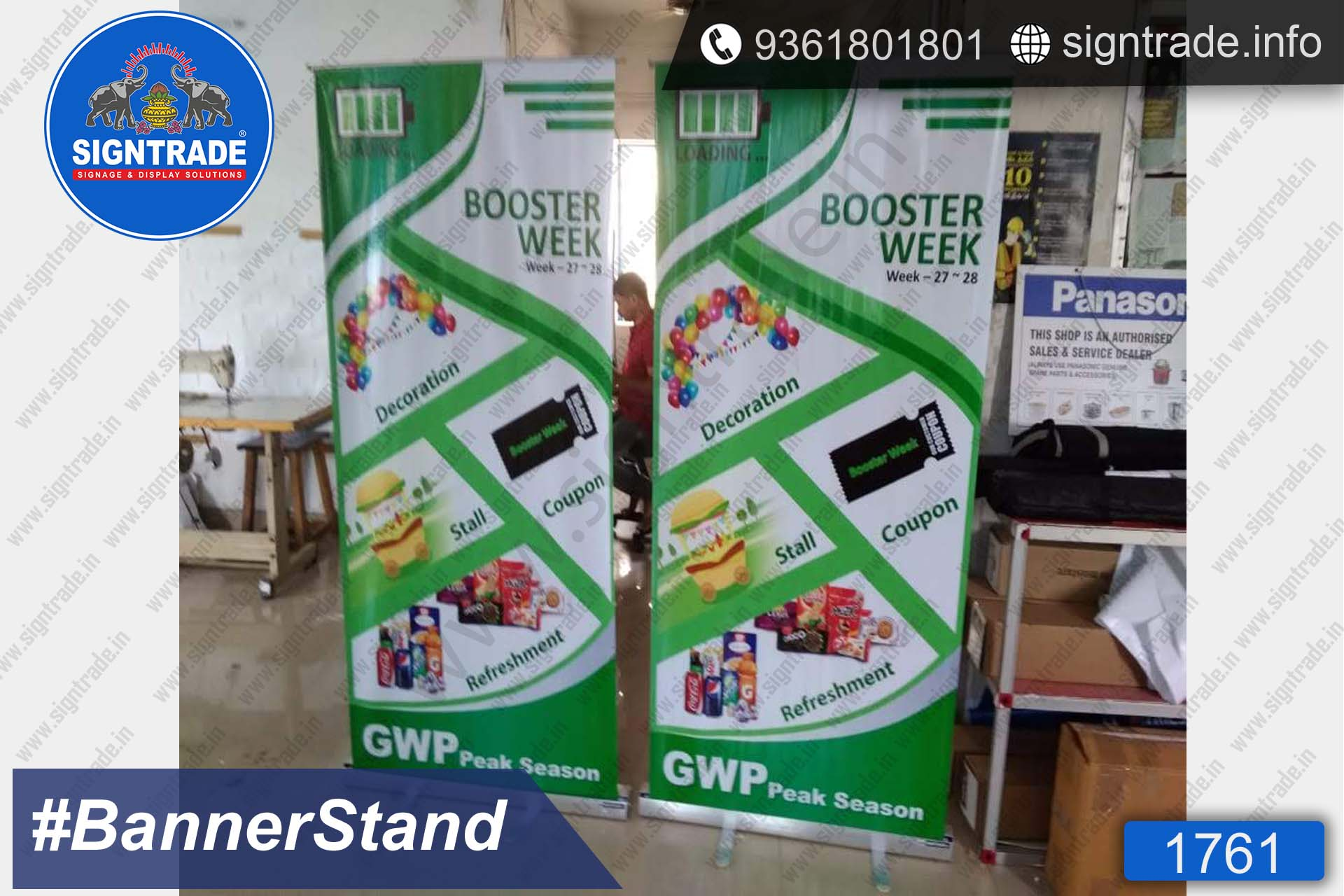 gwp banner standee