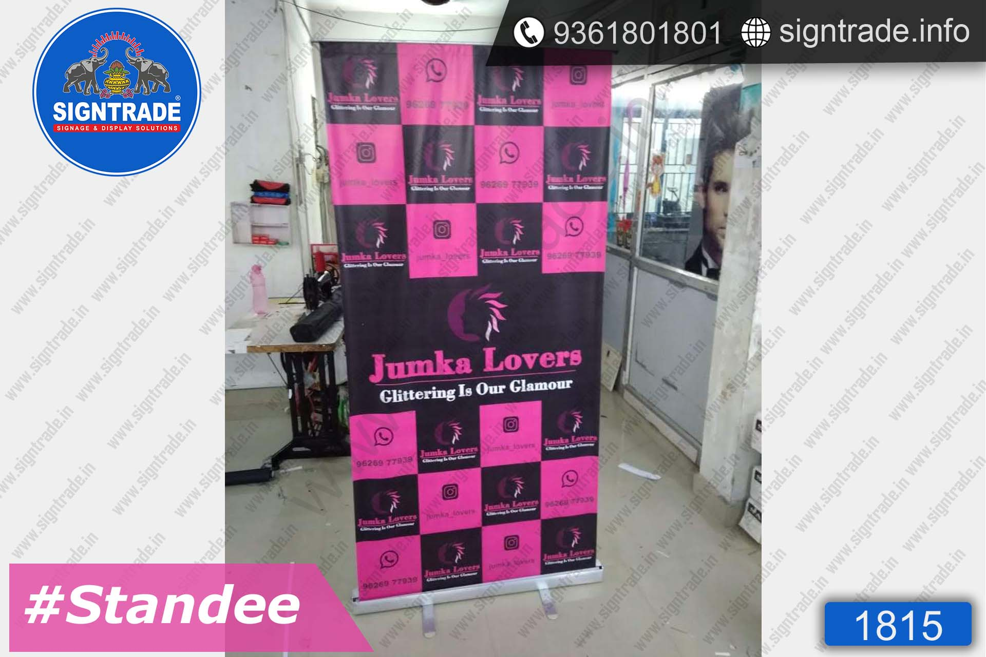 jumka lovers standee