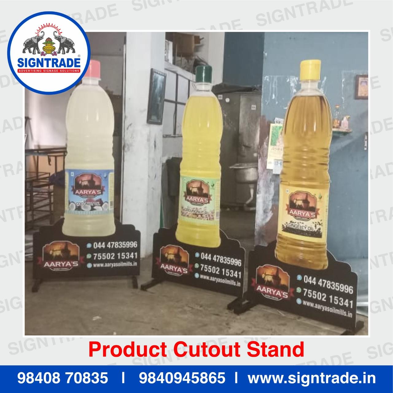 Product Cutout Display Stand in Chennai